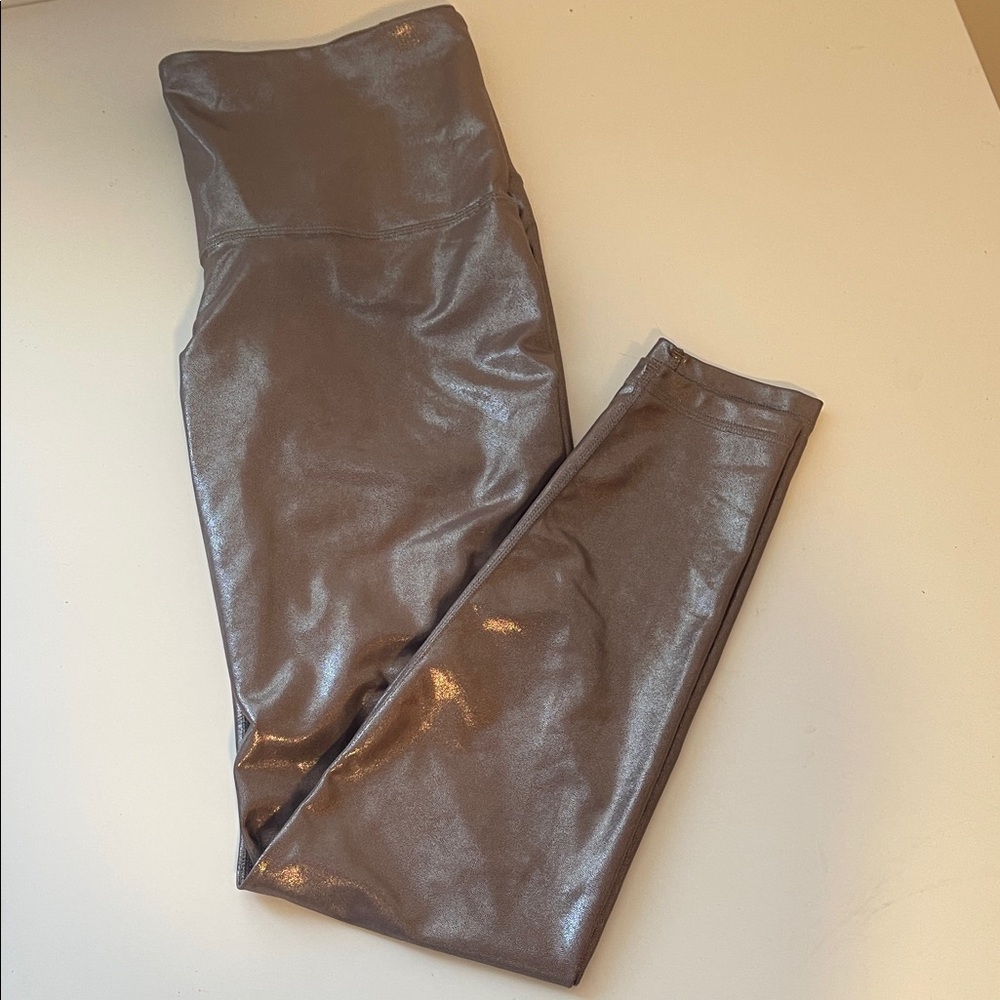 Old Navy Metallic Taupe  Leggings